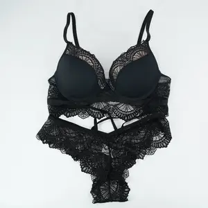 Ladies Cotton Lace Bra Plus Size Sexy Lingerie Set Plus Size Lingerie Set Japanese Mature Women Sexy Lingerie Top Supplier