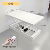 Table de manucure électrique réglable moderne et minimaliste, station de pédicure populaire, ensemble chaise et bureau pour soins des pieds pour salon