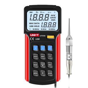 UNI-T UT315A เครื่องทดสอบการสั่นสะเทือนแบบดิจิตอล การวัดความเร่ง ความเร็ว การเคลื่อนที่ การเชื่อมต่อ USB กับพีซี ซอฟต์แวร์ UNI-T UT315A Digital V - Product Image 1