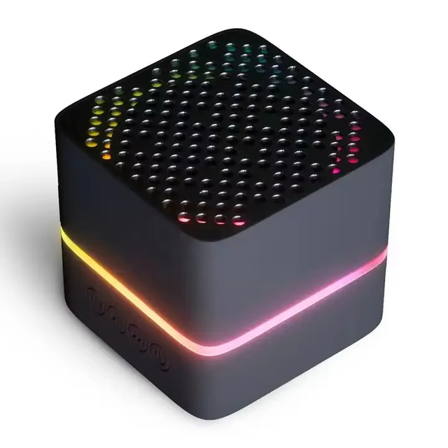 Promotional Gift Oem Full Led Logo Rechargeable Bt Mini Audio Wireless Portable Blue Tooth Speaker Bluetooths Speaker
