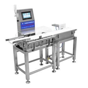 Controladora de peso con transportador digital con sistema de rechazo automático de precio para paquetes de alimentos - Product Image 1