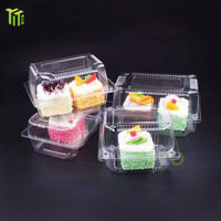 YITO PACK Biologisch afbreekbare PLA voedselveilige milieuvriendelijke sushi hamburger suiker transparante clamshell voedselverpakkingen