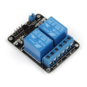 2 kênh <span class=keywords><strong>DC</strong></span> 5 v Mô-đun Tiếp Sức Bảng Điều Khiển với Optocoupler Mức Thấp Kích Hoạt Board Mở Rộng - Product Image 1
