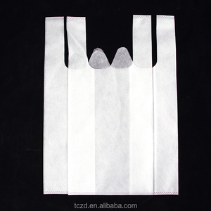 Fabricants T-shirt non tissé Sacs à vêtements Sacs à provisions Sacs de gilet non tissés portables - Product Image 6