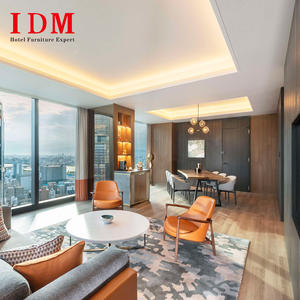 Meubles en bois massif pour hôtel <span class=keywords><strong>Hilton</strong></span>, design IDM, ensembles de chambre à coucher pour hôtel sur mesure, 5 étoiles, Dubaï, pour utilisation en appartement - Product Image 3