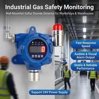 HIREP Detektor Gas VOC Klorin Dioksida (CLO2) Tahan Ledakan Industri Layar LCD Tetap Akurasi Standar Garansi 1 Tahun