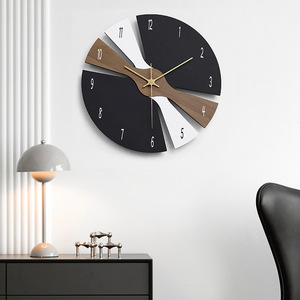 Nordic Luxury <b>Wall</b> <b>Clock</b> Round Analog Quartz <b>Silent</b> Battery Powered Living Room Home Decor Artistic Elegant <b>Clock</b> - Product Image 1