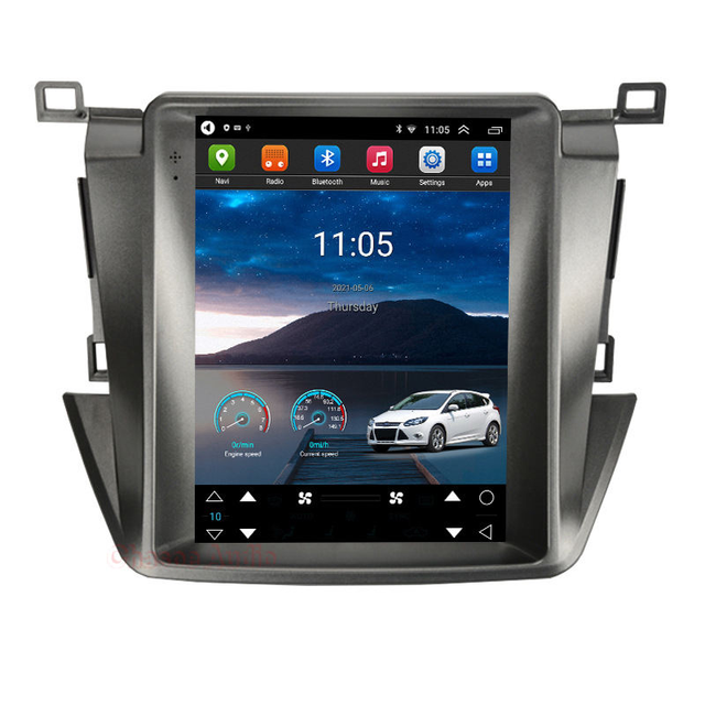 9.7" Android12.0 4G Car StereoTouch Screen Car Radio for Toyota RAV4 2013-2018 DSP IPS Car Video Gps Navigation BT Carplay Auto