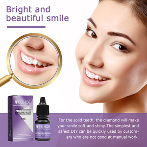 กาวตกแต่งพลอยสำหรับฟันคริสตัลเพชรฟันแผ่นพลอยเพชรกาวตกแต่งฟันแบบติดเอง - Product Image 5