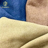 Cuir synthétique imitation daim doux double face 1,3 mm, 12 couleurs, pour sacs, chaussures et accessoires