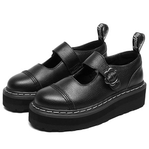 <span class=keywords><strong>Botines</strong></span> de Moda <span class=keywords><strong>para</strong></span> <span class=keywords><strong>Mujer</strong></span>, de Cuero Genuino, Tacón Grueso, Punta Redonda, Tallas Grandes, Suela Gruesa, Zapatos <span class=keywords><strong>para</strong></span> Caminar, <span class=keywords><strong>para</strong></span> Oficina y Universidad - Product Image 2
