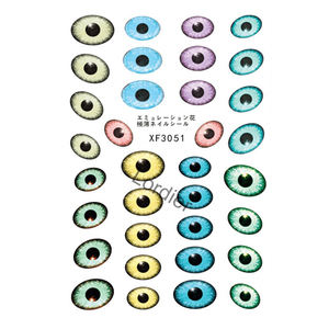 Autocollants <span class=keywords><strong>Gel</strong></span> colorés, ensemble d'autocollants de dessins animés, pour femmes, tendance, <span class=keywords><strong>2022</strong></span> - Product Image 4