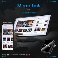 Adaptador Inalámbrico Qianyao 3 en 1 para CarPlay y Android Auto, Conexión Plug & Play, Mirror Link, Airplay