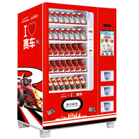 Distributeurs automatiques de boissons et de snacks avec casier, certifiés CE, ISO9001 et CB