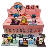 Ensemble de figurines de collection personnalisées de personnages de la Cour impériale chinoise en boîte mystère avec boîte de présentation, fabricant OEM ODM