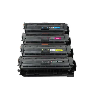 Wegain W9060MC/W9061MC/W9062MC/W9063MC Color Laser cartucho de tóner Premium Compatible con HP Color LaserJet E55040dn W9060MC
