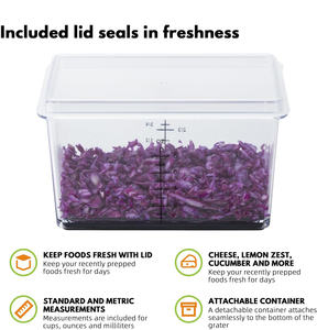 Hot Selling Multifunctional Handle 4 Sides <b>Vegetable</b> Fruit Grater Stainless Steel Cheese Grater - Product Image 3