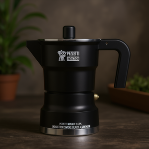 Cafetera de Aluminio 3 Tazas SOLIDEXPRESS Inducción Negro Humo 1655V NUEVO - Product Image 3
