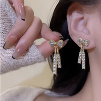 518 Nouvelle tendance de la mode, design unique personnalisé, élégantes boucles d'oreilles pendantes pour femmes, bijoux pour femmes, fête de mariage, cadeaux haut de gamme