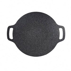 Sartén Portátil Antiadherente de Hierro Fundido, Parrilla Personalizada para Camping y Barbacoa, Sartenes Multifuncionales para Barbacoa Coreana - Product Image 1