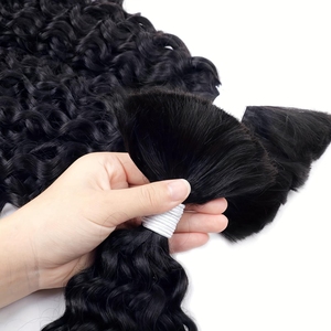 Extensiones de cabello humano capelli grezzi lisci morbidi non trasformati vergini all'ingrosso ondulado megahair Frete gratis <span class=keywords><strong>pra</strong></span> Brasil - Product Image 2