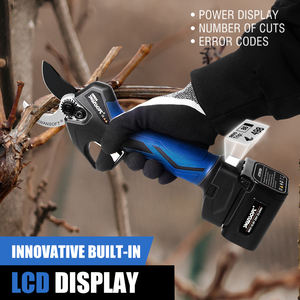 SWANSOFT Forbice <span class=keywords><strong>da</strong></span> <span class=keywords><strong>Potatura</strong></span> a Batteria Professionale <span class=keywords><strong>da</strong></span> 36mm con Taglio Progressivo, Autonomia di 6-8 Ore <span class=keywords><strong>per</strong></span> Vigneti e Frutteti PRU36 - Product Image 3