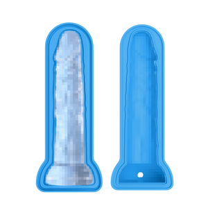 Novax Wholesale Party Spoof Ice Whiskey Maker Eco-Friendly DIY Popsicle Freezer Proof Heat Resistant Food Grade Silicone Square - Product Image 3