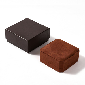 Caja de Joyería FANXI, Caja de Joyería de Gamuza para Collares, Empaque de Regalo Personalizado de Lujo, Cajas de Joyería de Lujo - Product Image 5