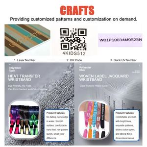 콘서트 전시회 티켓 식별 호텔 지불을위한 맞춤형 13.56Mhz <span class=keywords><strong>RFID</strong></span> 짠 팔찌 NFC 인터페이스 1K 칩 - Product Image 4