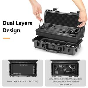 Étui rigide AMAZEAR Osmo 360, double couche, étanche IP67, antichoc, étui de transport portable, compact et léger - Product Image 4