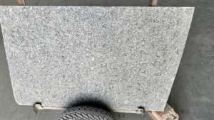 Diseño moderno R, losa de granito flameado negro, azulejo de piedra Natural pulido para cocina, sala de estar, dormitorio, decoración de suelo de pared - Product Image 6