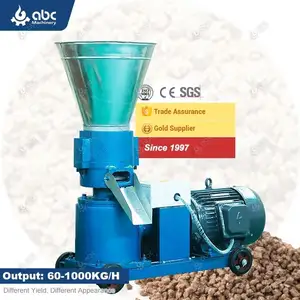 Melhor Preço Laboratório Portátil Moagem Feed Pellet Making Machine Animal Feed Pellet Chicken Feed Pellet Machine