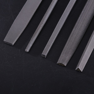 Dũa kim loại thép hình tròn, hình tam giác và dũa phẳng 6, <span class=keywords><strong>8</strong></span>, 10 inch của các nhà sản xuất Trung Quốc, có răng nhám thứ hai loại <span class=keywords><strong>Bastard</strong></span> và răng nhẵn. - Product Image 4