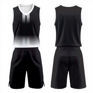 Quick Dry Digital Sublimated Basketball Uniform Shorts Set <b>for</b> <b>Men</b> and Plus Size V-Neck Basketball Uniform With OEM Design - Product Image 1