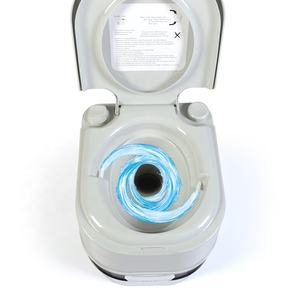 Toilettes chimiques portables pour camping, idéales pour les personnes âgées, les voyages en camping-car, les adultes, les douches et les toilettes publiques. - Product Image 5