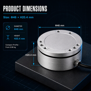 Capteur de force pour articulation de robot GMD305, 50 à 500 N, cellule de charge six axes pour robot collaboratif, retour de force, assemblage de précision - Product Image 5