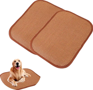 Luxe Verkoelende Huisdierbedmat Voor Kleine Dieren Pvc Met Ademende Bamboevezel Zacht En Reisvriendelijk Voor Zomer En Winter - Product Image 1