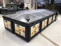 Plastic ABS displaystand voor de opslag van verse producten in supermarkten