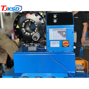 เครื่องจีบสายไฮดรอลิก Fin Power Style 1/4-2.5 นิ้ว 10-87 มม. CE สำหรับสายน้ำมัน เครื่องจีบสายยาง เครื่องจักรผลิตผลิตภัณฑ์ยาง - Product Image 1