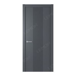 Puertas Interiores de Madera Maciza MDF de Primera Clase, Puerta de Hotel de Melamina de Alta Calidad, Puertas Interiores de Madera Insonorizadas para Dormitorio - Product Image 5