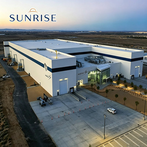 โกดังเก็บเมล็ดพืชโครงสร้างเหล็กสำเร็จรูป SUNRISE พร้อมห้องเก็บของติดตั้ง - Product Image 1