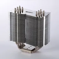Radiateur de refroidissement CPU personnalisé, 6 caloducs en cuivre, compatible LGA1700, ventilateur de dissipateur thermique pour boîtier d'ordinateur