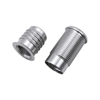 Piezas de Adaptación de Manguitos Roscados de Acero Inoxidable, Mecanizado de Torneado CNC de Precisión Personalizado OEM