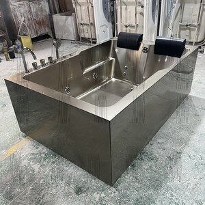 Vasca Idromassaggio di <span class=keywords><strong>Lusso</strong></span> per Interni, Spa con Getti d'Aria, Vasca per 2 Persone, Vasca Idromassaggio con Sorgente Termale - Product Image 5