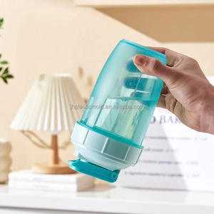 Yeni kalıp 500ml plastik karıştırıcı spor salonları shaker bardaklar <span class=keywords><strong>herbalife</strong></span> şişe shaker ile flip top kapak - Product Image 2