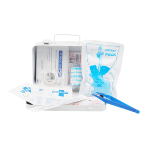 Botiquín de primeros auxilios del contratista para 10 25 50 100 personas Fuente de alimentación manual para renovación del hogar Sitios DE TRABAJO Vehículos de construcción - Product Image 4