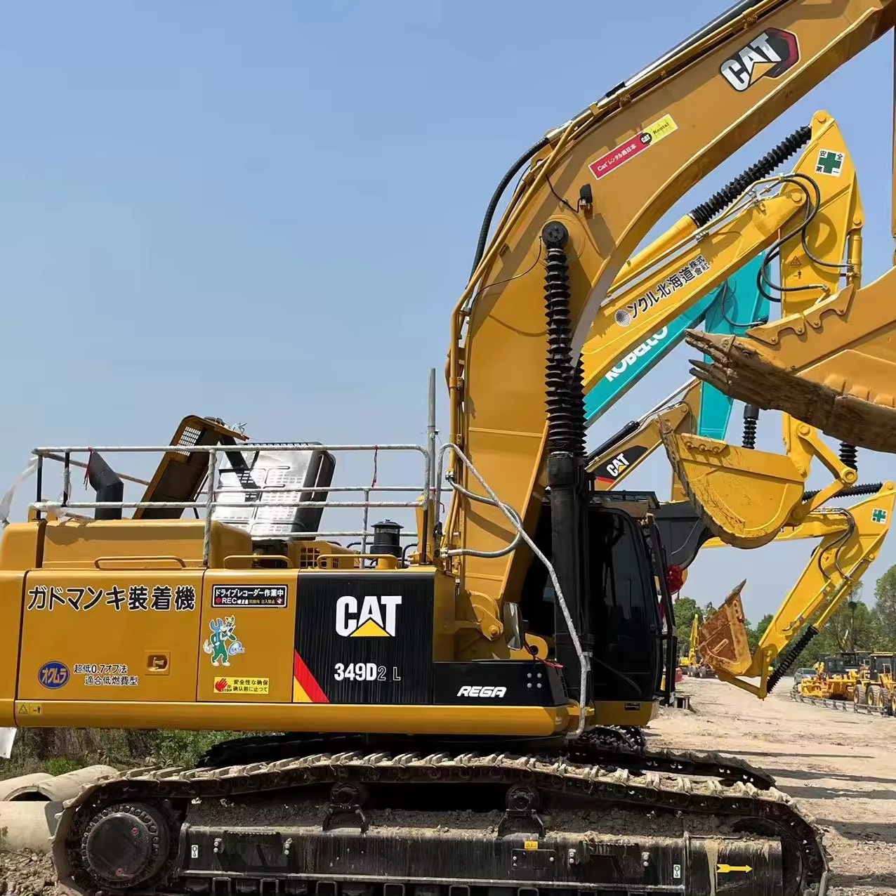 Высокое качество оригинальный CAT349D2L 49ton Большой Гусеничный Экскаватор cat349 муниципальная строительная техника для продажи