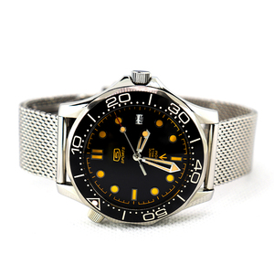 Reloj de Pulsera de Acero Inoxidable de Alta Gama para Hombre, Diseño de Esqueleto Mecánico Automático, Caja Redonda de 42 mm - Product Image 1