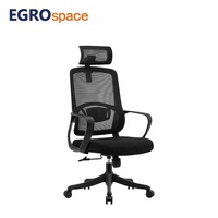EGROspace Fabricant Grossiste de Mobilier - Chaise de Bureau Exécutive Ergonomique Pivotante à Dossier Haut pour Dirigeant et Employé