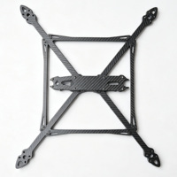 Mark V2 Châssis de drone FPV Cinelifter à charge lourde en fibre de carbone T300 3K de 13 pouces, empattement 417 mm, bras de 8 mm, compatible numérique HD